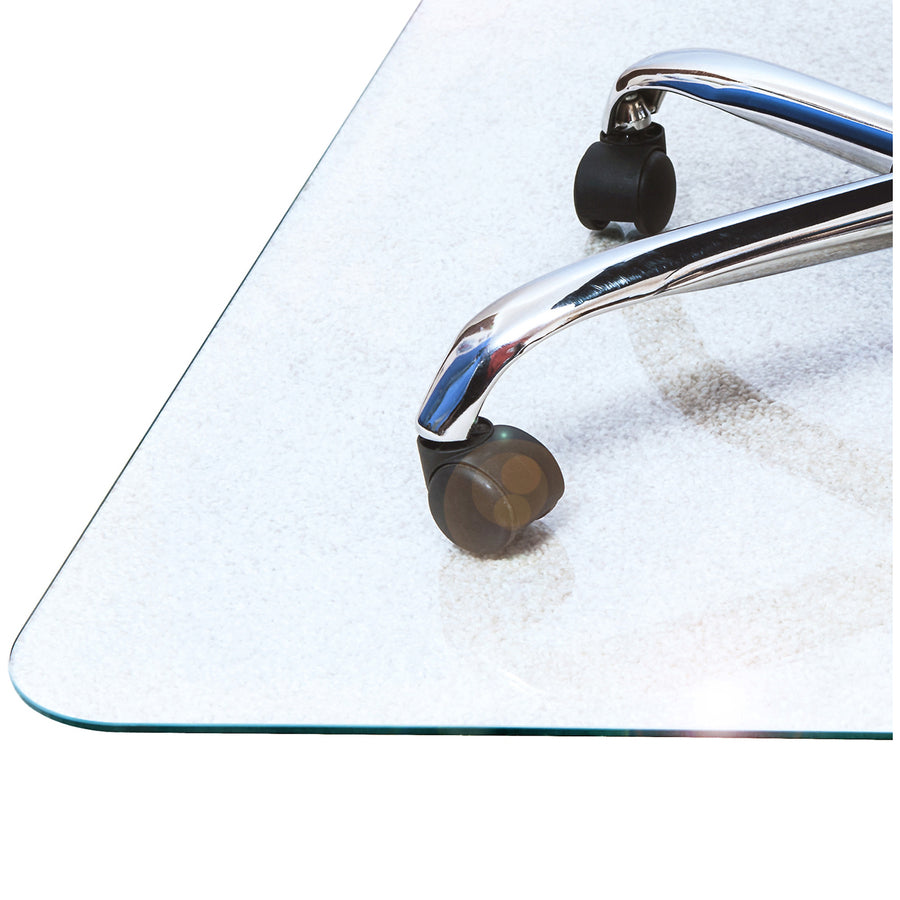 Image of Floortex® Chairmat, Glass, 36"Wx48"L, Clear