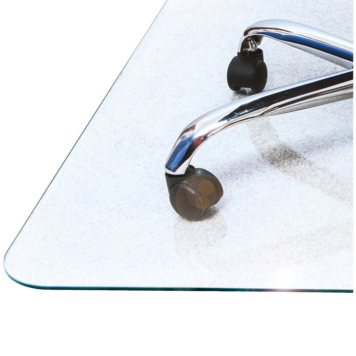 Image of Floortex® Chairmat, Glass, 36"Wx48"L, Clear