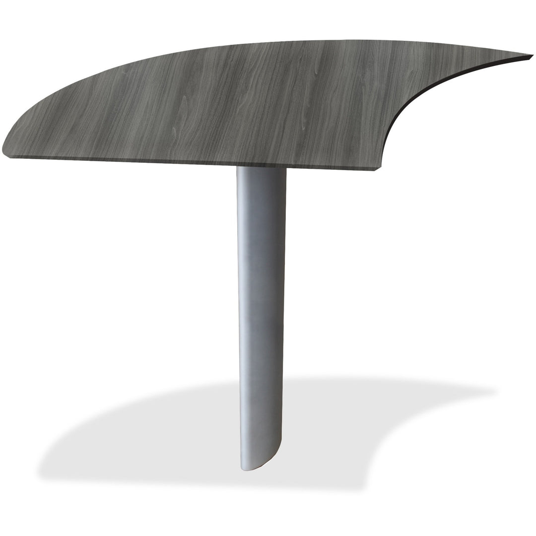 Image of Mayline MNEXTL Medina Curved Desk Extension, Left