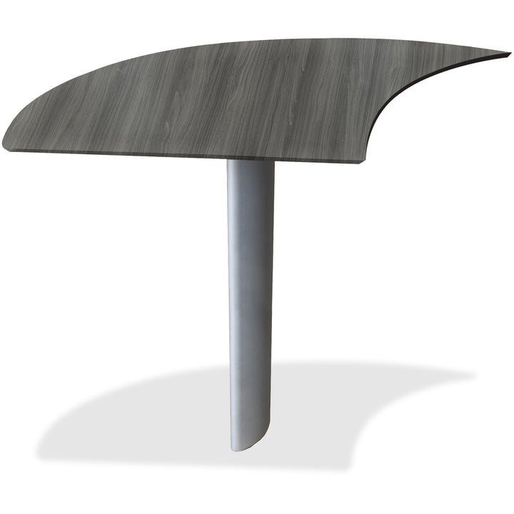 Image of Mayline MNEXTL Medina Curved Desk Extension, Left