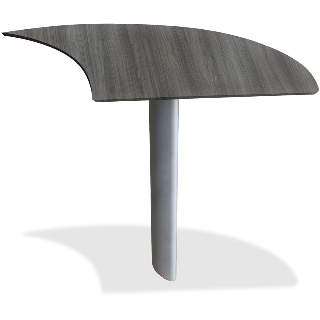 Image of Mayline MNEXTR Medina Curved Desk Extension, Right