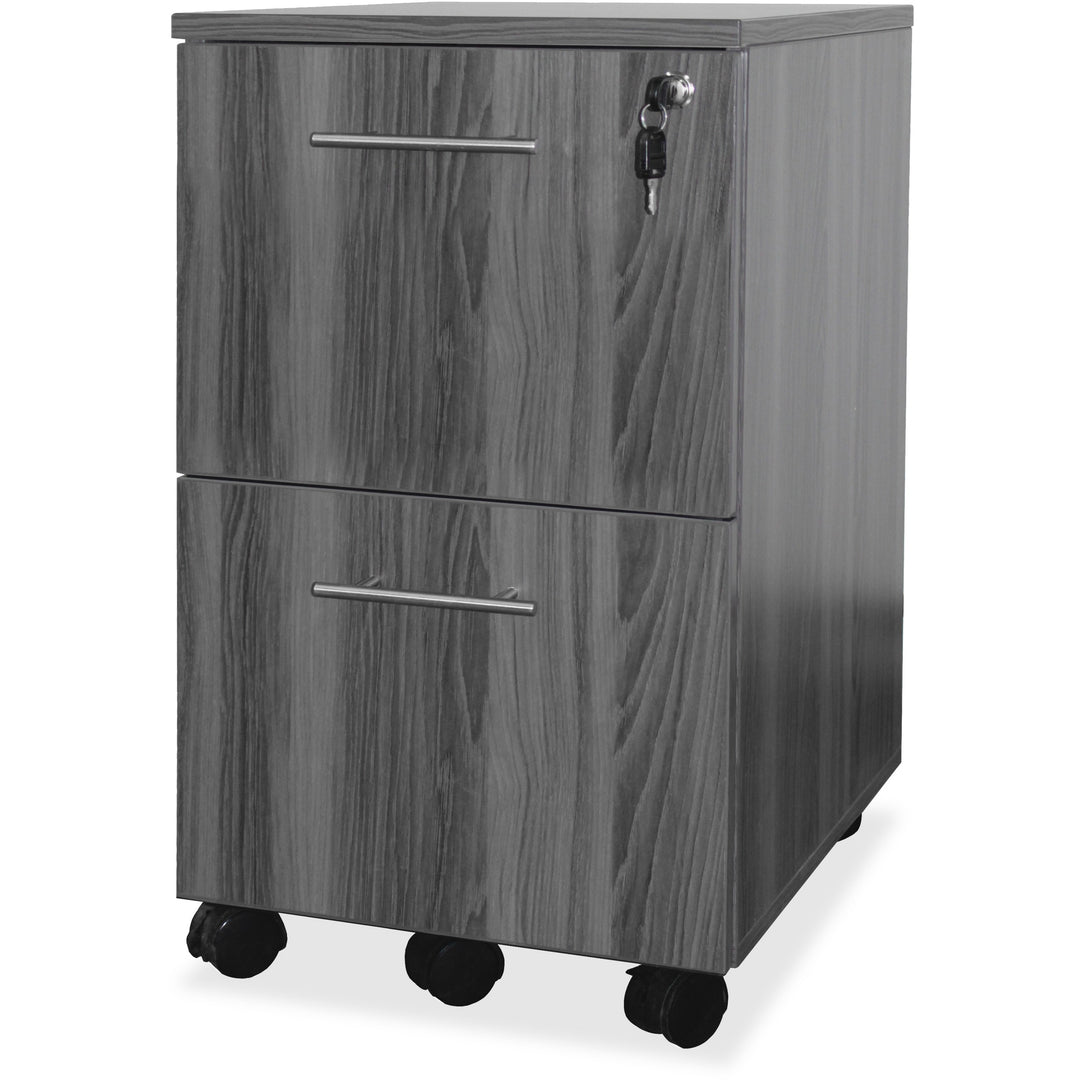 Image of Mayline Medina MNFF Gray Laminate File/File Mobile Pedestal File