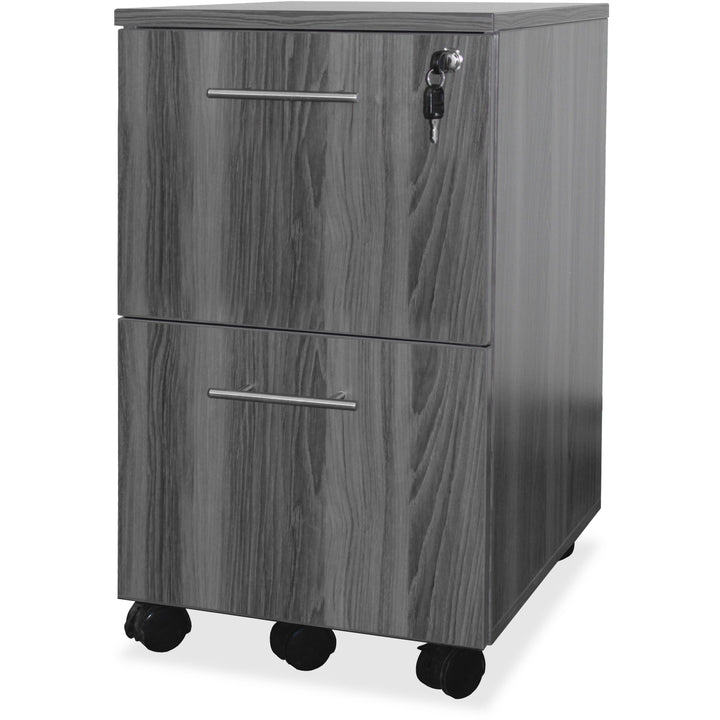 Image of Mayline Medina MNFF Gray Laminate File/File Mobile Pedestal File