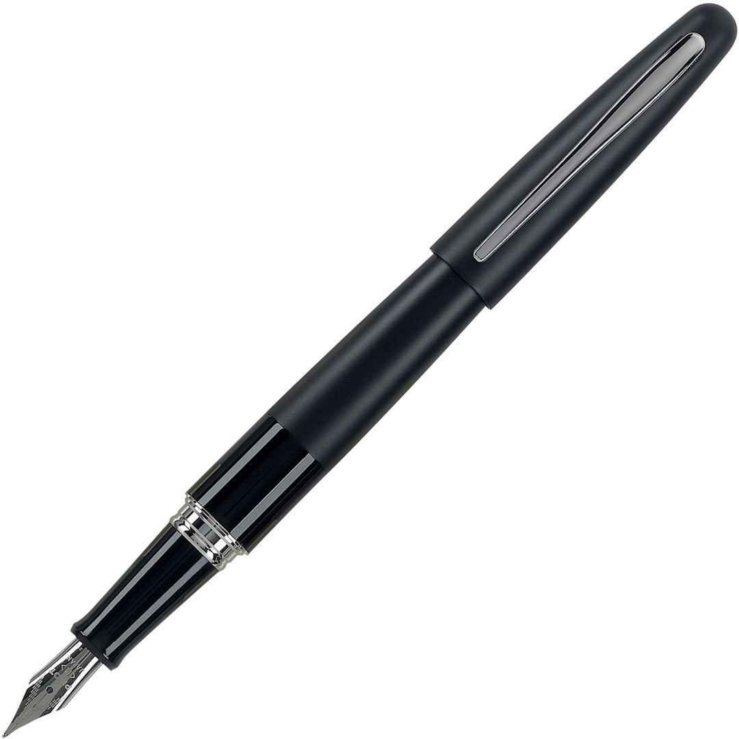 Image of Pilot® MR Metropolitan Collection Fountain Pen, Medium 1 mm, Black Ink, Black Barrel