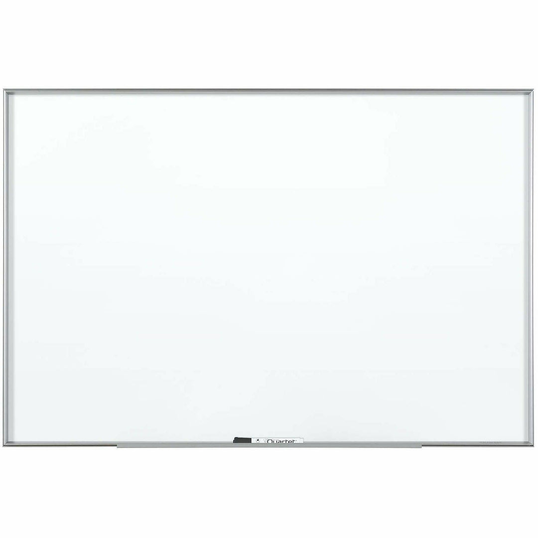 Image of Quartet® Fusion Nano-Clean Magnetic Whiteboard, 48" x 36", White Surface, Satin Aluminum Frame