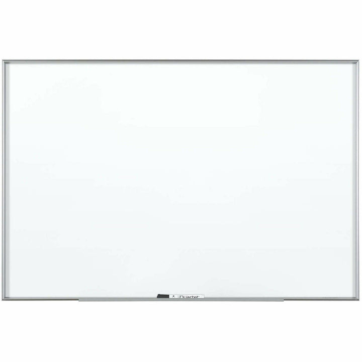 Image of Quartet® Fusion Nano-Clean Magnetic Whiteboard, 48" x 36", White Surface, Satin Aluminum Frame