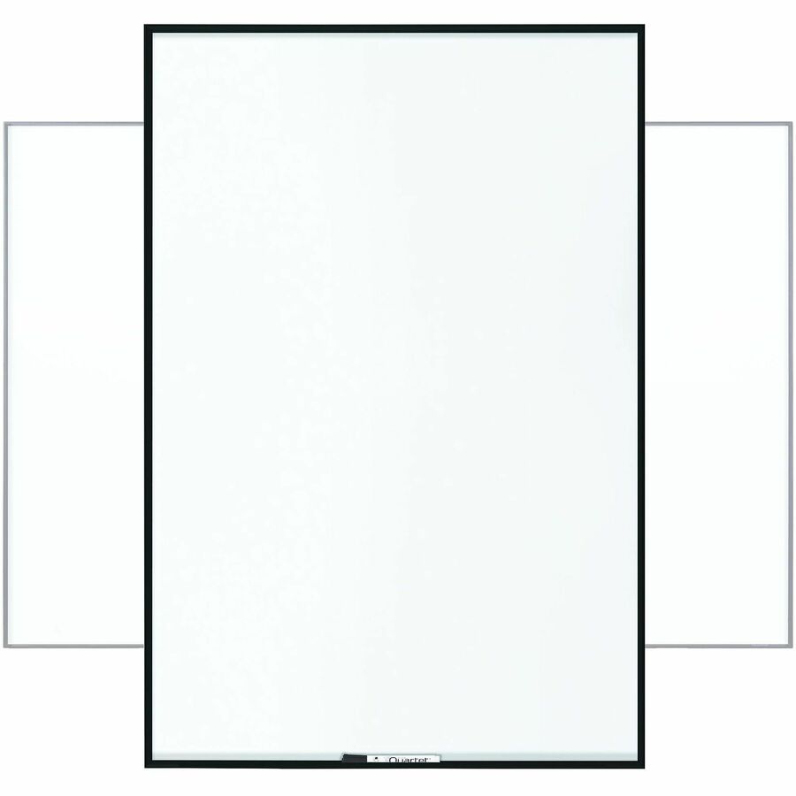 Image of Quartet® Fusion Nano-Clean Magnetic Whiteboard, 48" x 36", White Surface, Satin Aluminum Frame