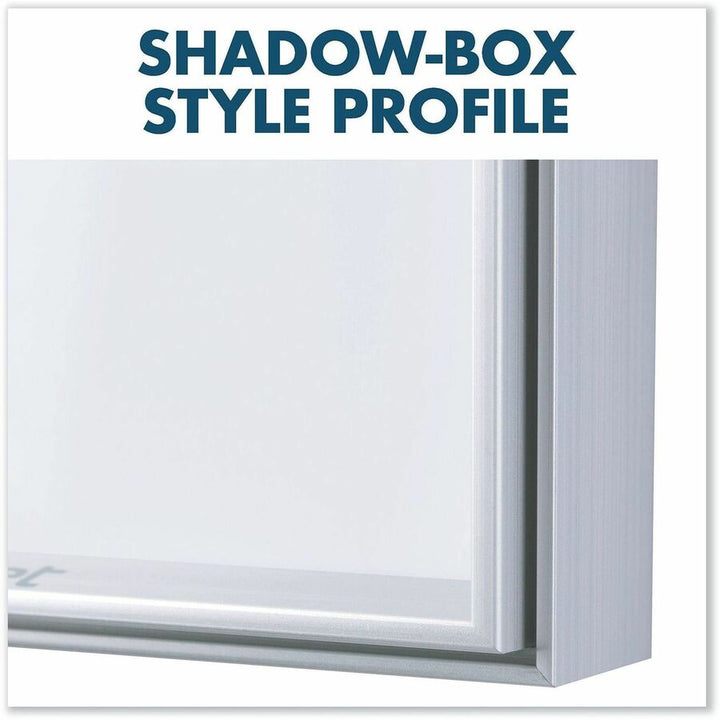 Image of Quartet® Fusion Nano-Clean Magnetic Whiteboard, 72" x 48", White Surface, Satin Aluminum Frame