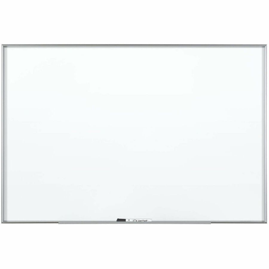 Image of Quartet® Fusion Nano-Clean Magnetic Whiteboard, 72" x 48", White Surface, Satin Aluminum Frame
