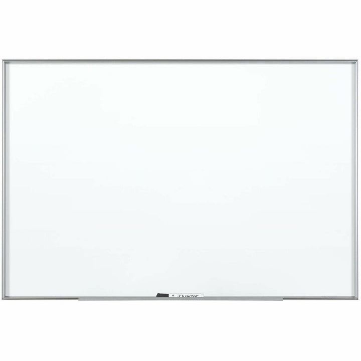 Image of Quartet® Fusion Nano-Clean Magnetic Whiteboard, 72" x 48", White Surface, Satin Aluminum Frame