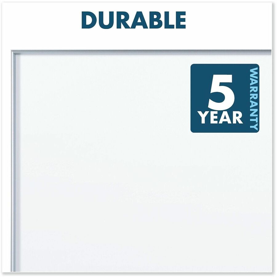 Image of Quartet® Fusion Nano-Clean Magnetic Whiteboard, 72" x 48", White Surface, Satin Aluminum Frame