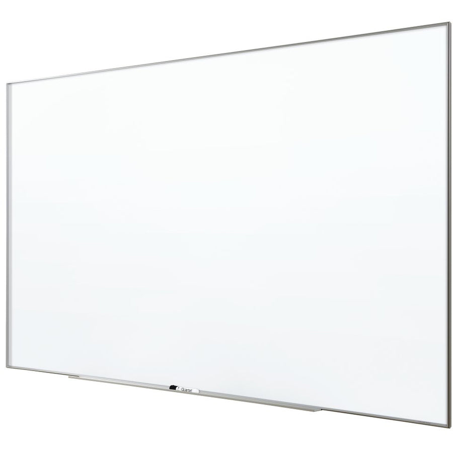 Image of Quartet® Fusion Nano-Clean Magnetic Whiteboard, 96" x 48", White Surface, Satin Aluminum Frame
