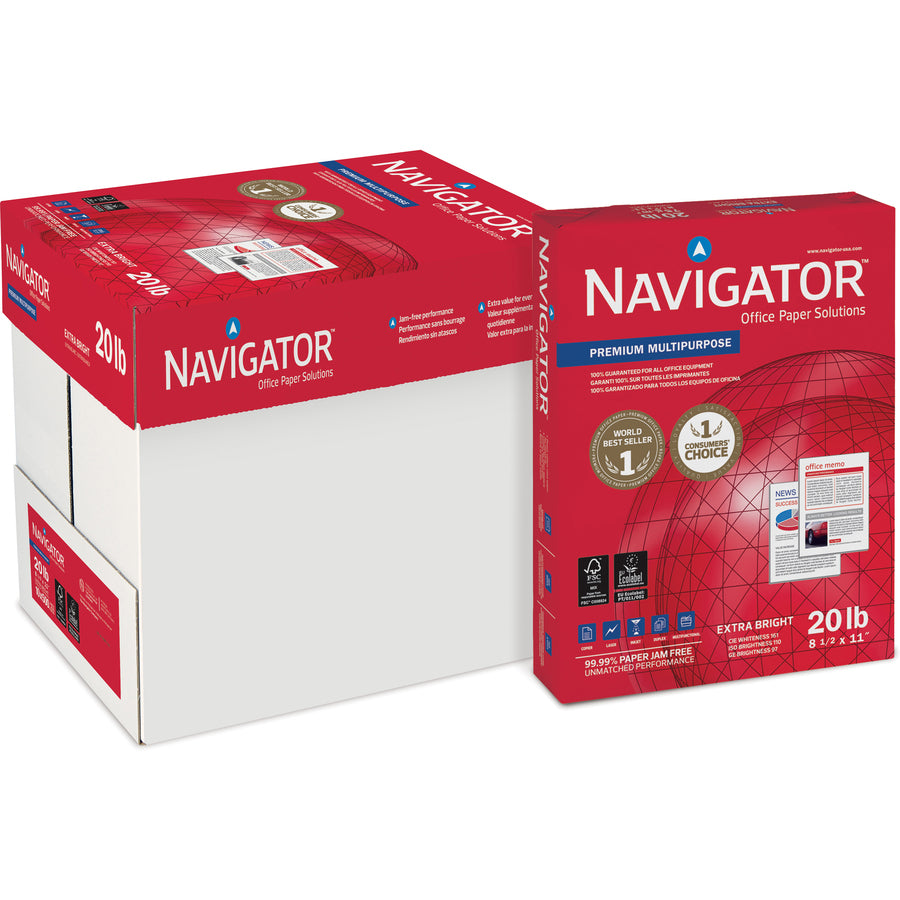 Image of Grupo Portucel Soporcel Multipurpose Paper,97GE/110 ISO,8-1/2"X11",40CT/PL, WE
