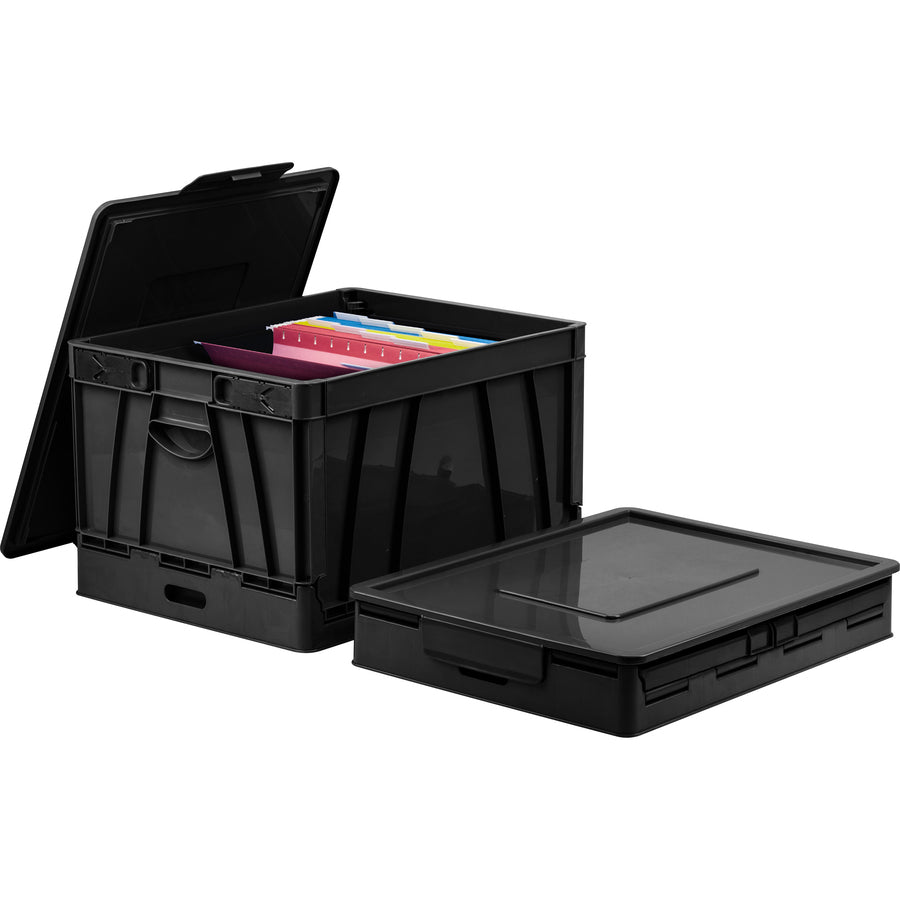 Image of Storex 61809U04C Collapsible Storage Crate