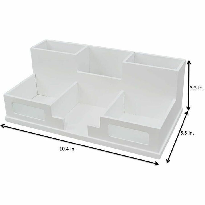 Image of Victor® Desk Organizer w/Phone Hldr, 5-1/2"x10-2/5"x3-1/2", WE