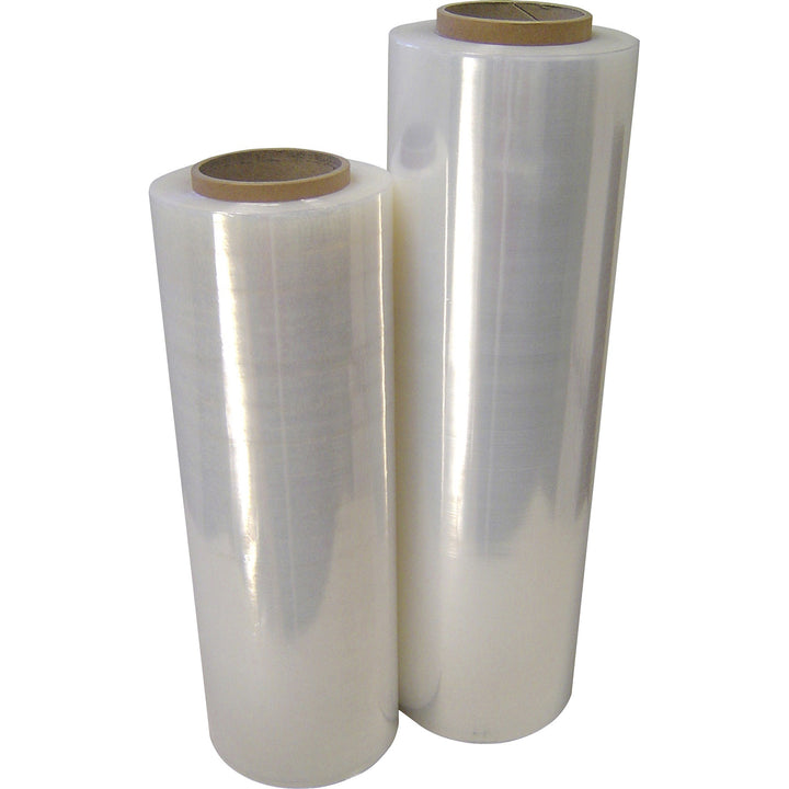Image of Western Plastics Pallet Wrap,Hand App,Poly,80Gauge,18"x1500',4RL/CT,CL