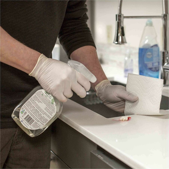 Image of Ammex TLF42100 Gloveworks Latex Gloves