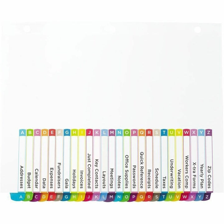 Image of Avery 11844 Ready Index Customizable Table of Contents Dividers