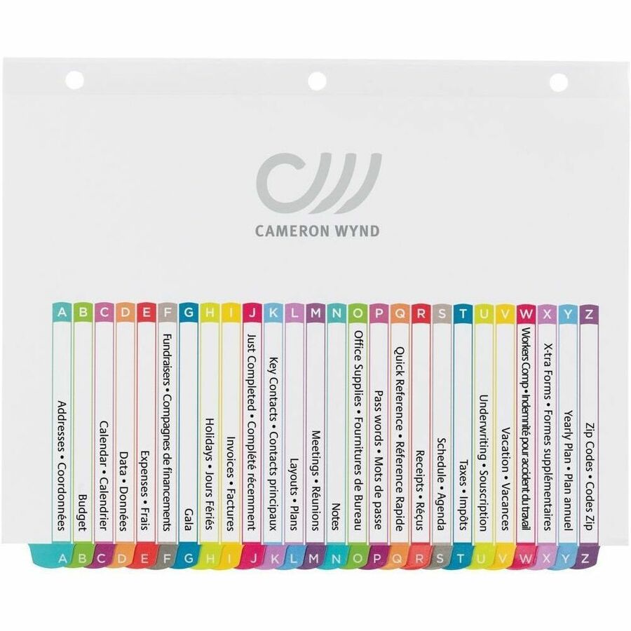 Image of Avery 11844 Ready Index Customizable Table of Contents Dividers