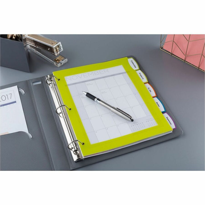 Image of Avery® Big Tab Ultralast Plastic Dividers, 5-Tab, 11 X 8.5, Assorted, 1 Set