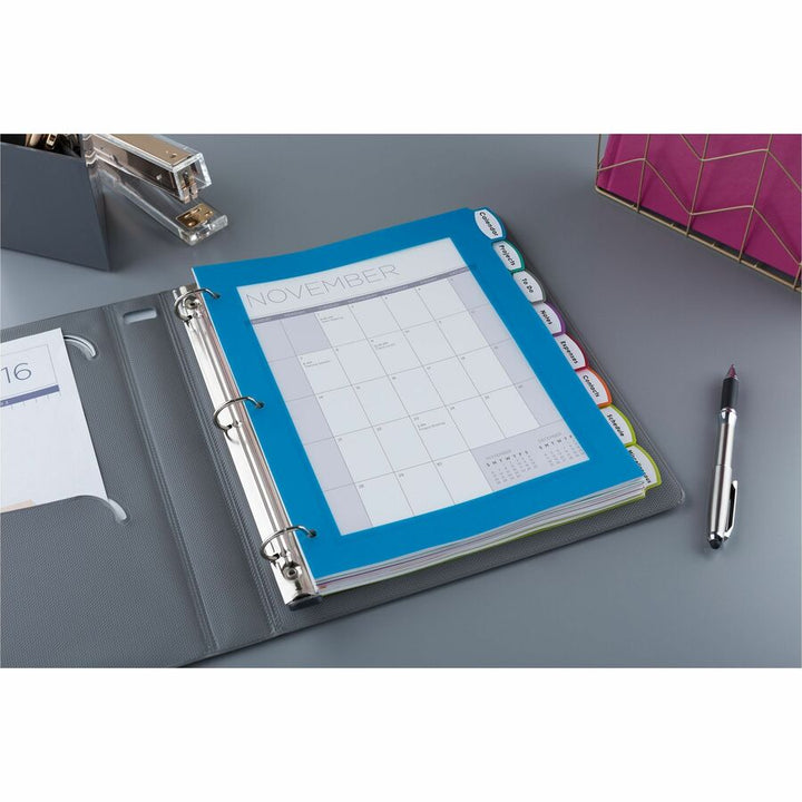 Image of Avery® Big Tab Ultralast Plastic Dividers, 8-Tab, 11 X 8.5, Assorted, 1 Set