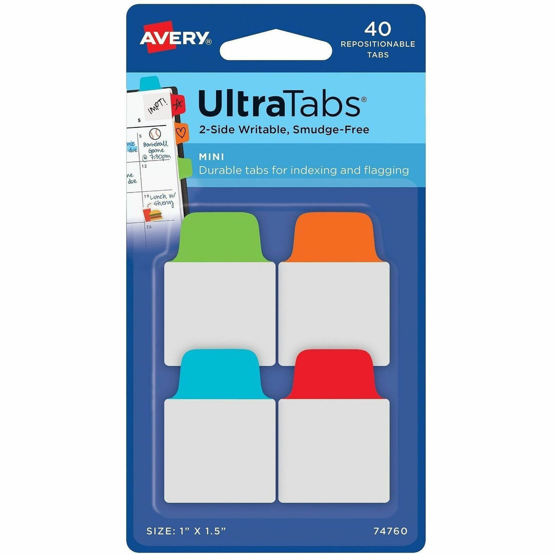Image of Avery® 74760 Ultra Tabs File Tab