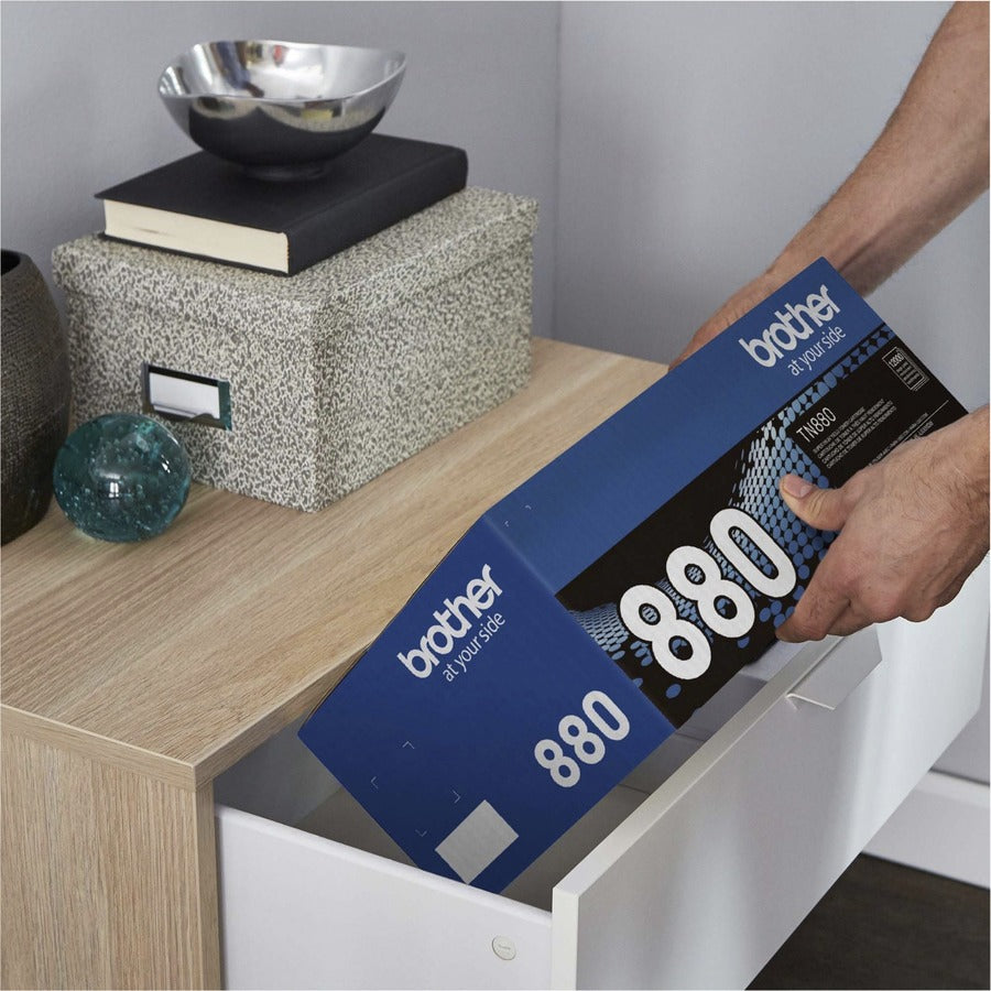 Image of Brother TN880 Super High-yield Toner Cartridge, 12000 Pages, 1 Each