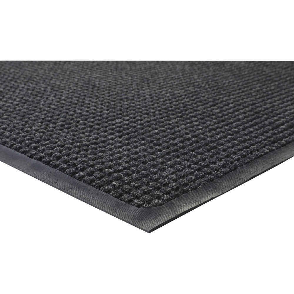 Image of Genuine Joe Waterguard Floor Mat, 3'x10', Charcoal
