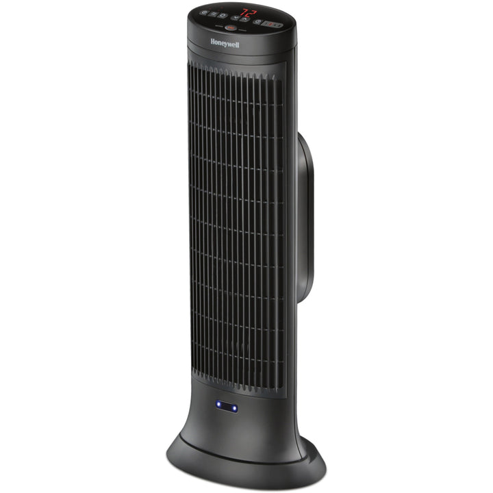 Image of Honeywell Digital Tower Heater,Remote,Motion Sensor,23-1/2"H,Black