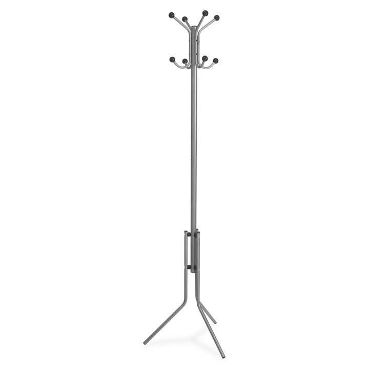 Image of Lorell Coat Rack, 19"x20"x63-2/5", Silver