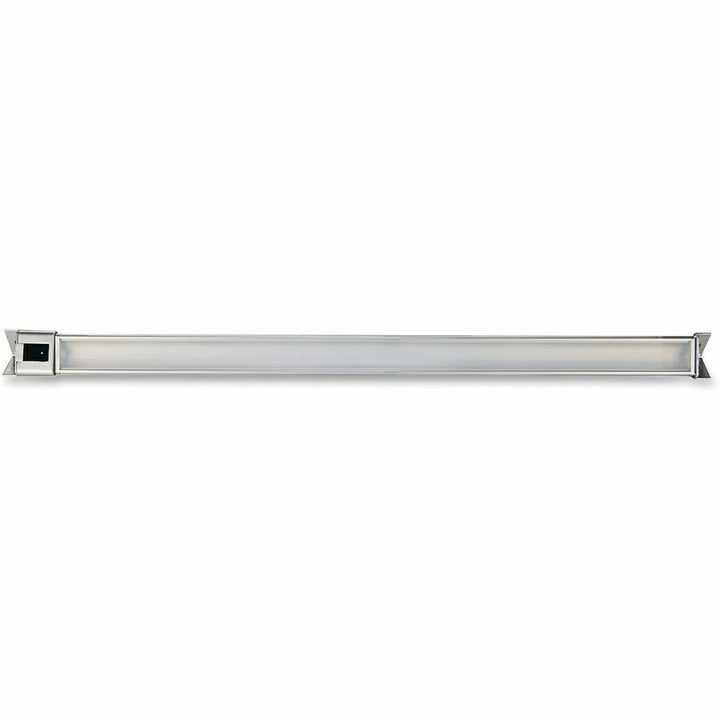 Image of Lorell 13200 Under Cabinet Task Light, 7 W LED Bulb, Adjustable Angle, 420 lm Lumens, Undercabinet Mountable, Silver, for Cabinet, Indoor, 1 Each