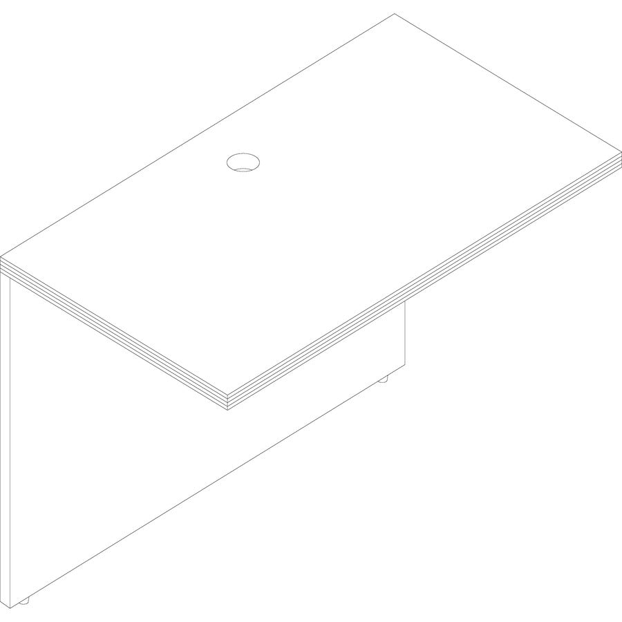Image of Lorell 34325 Chateau Series Bridge