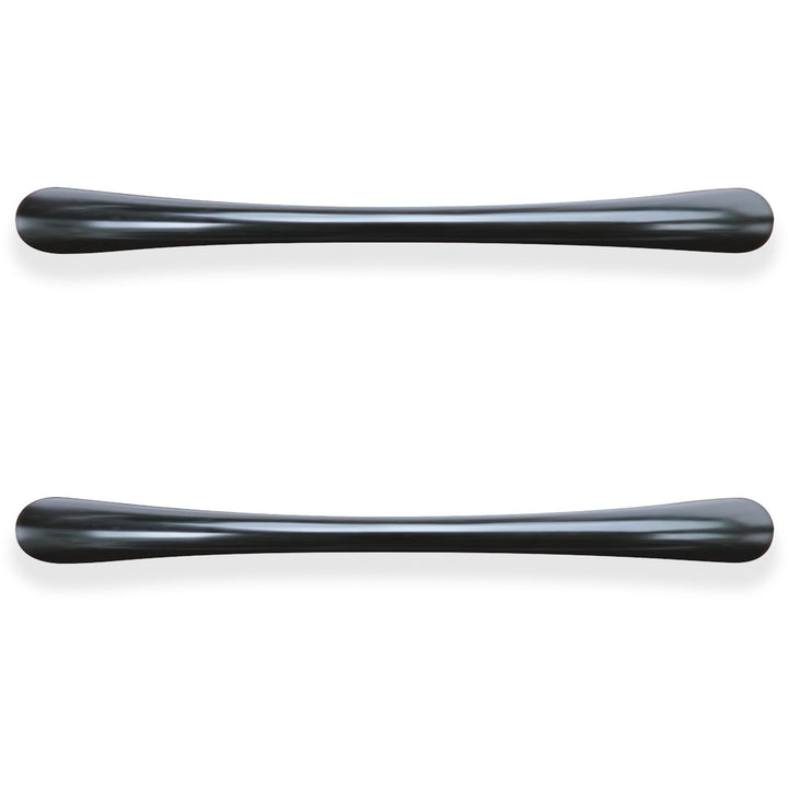 Image of Lorell Transitional Pull, .5"x4"2", 2/PK, Black