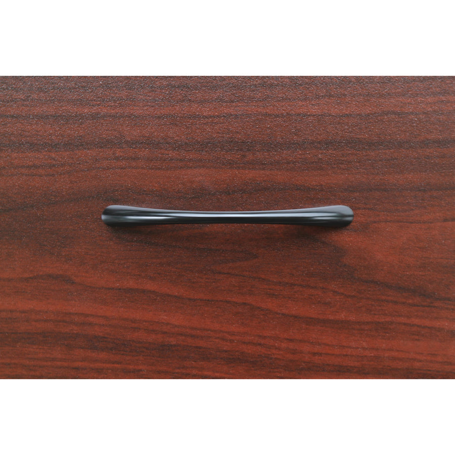 Image of Lorell Transitional Pull, .5"x4"2", 2/PK, Black