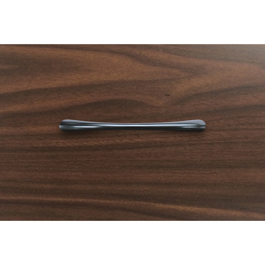 Image of Lorell Transitional Pull, .5"x4"2", 2/PK, Black