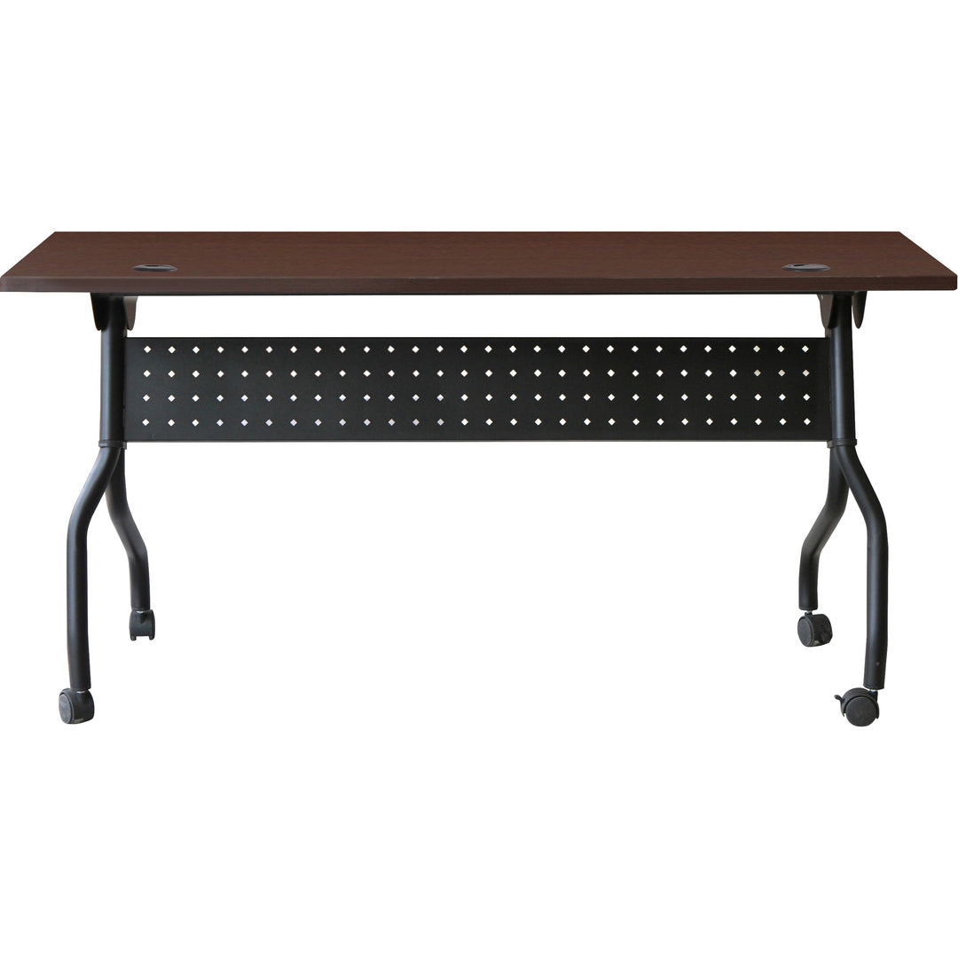 Image of Lorell Training Table, 60"x23-3/5"x29-1/2", MY/BK