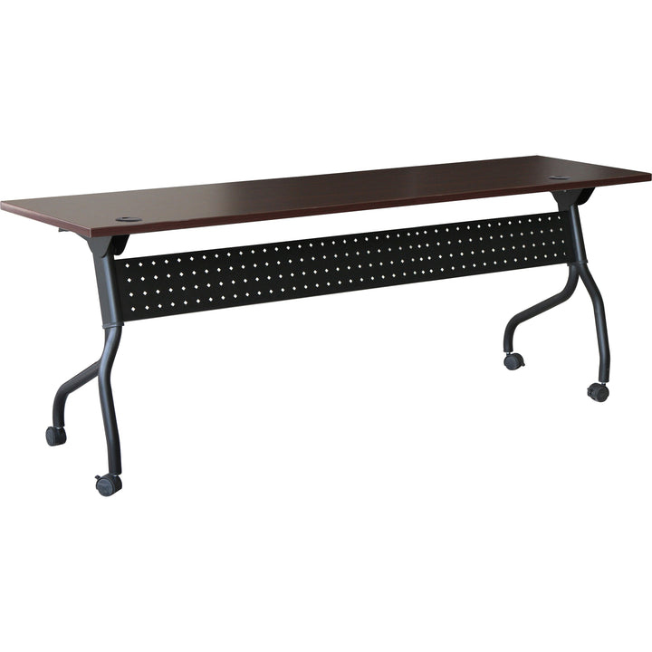 Image of Lorell Training Table, 72"x23-3/5"x29-1/2", MY/BK
