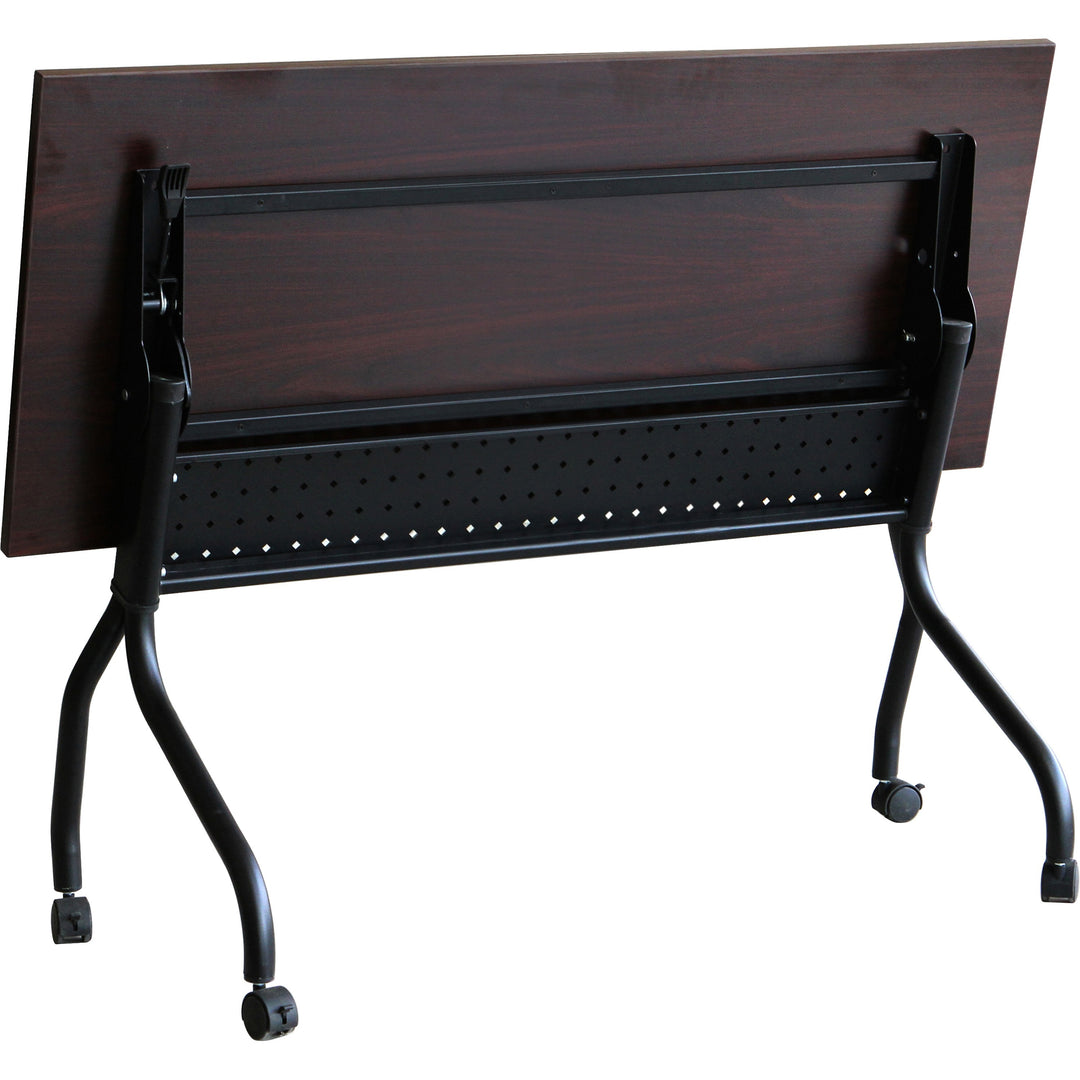 Image of Lorell Training Table, 48"x23-3/5"x29-1/2", MY/BK