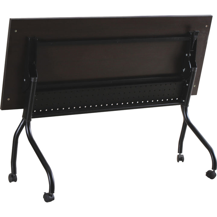 Image of Lorell Training Table, 60"x23-1/2"x29-1/2", Espresso/Black