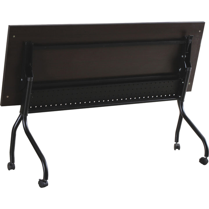 Image of Lorell Training Table, 72"x23-1/2"x29-1/2", Espresso/Black