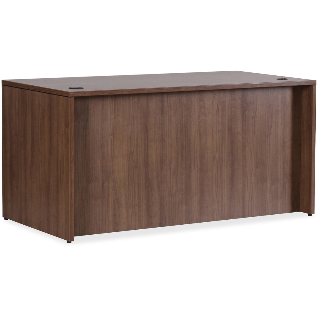 Image of Lorell Desk 66"x30"x29-1/2", Walnut