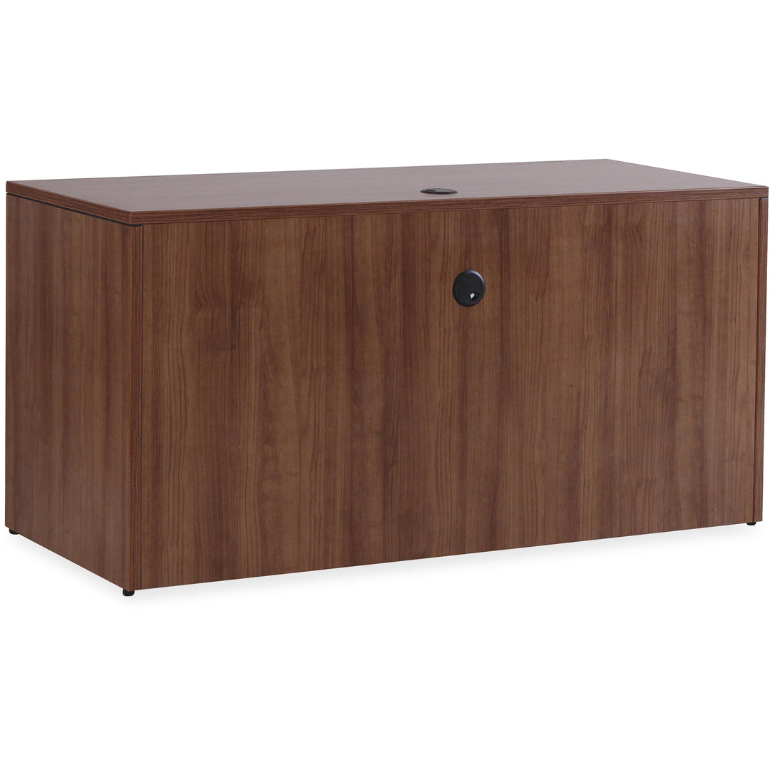 Image of Lorell Credenza, 66"x24"x29-1/2", Walnut