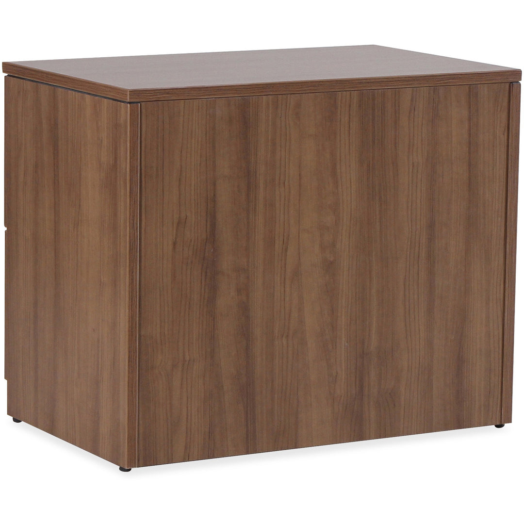Image of Lorell 2-DRW Lateral File, 35"x22"x29-1/2", Walnut