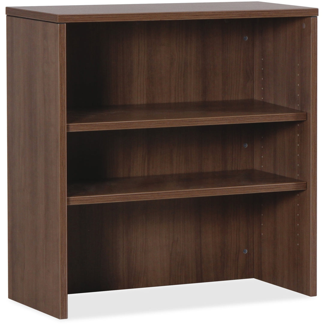Image of Lorell Bookcase, Stack-on, 36"x15"x36", Walnut