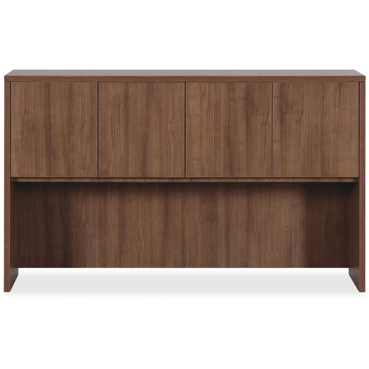 Image of Lorell Hutch Doors, 72"x15"x36", Walnut
