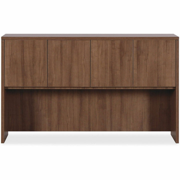 Image of Lorell Hutch Doors, 66"x15"x36", Walnut