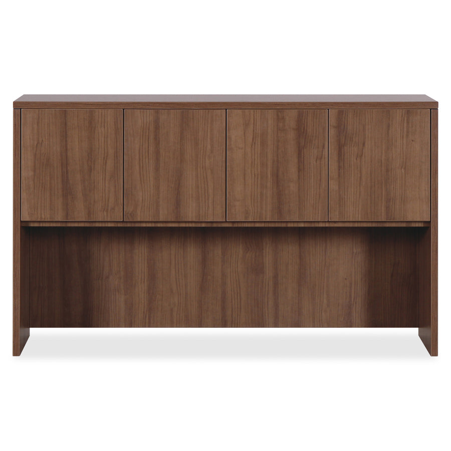 Image of Lorell Hutch Doors, 60"x15"x36", Walnut