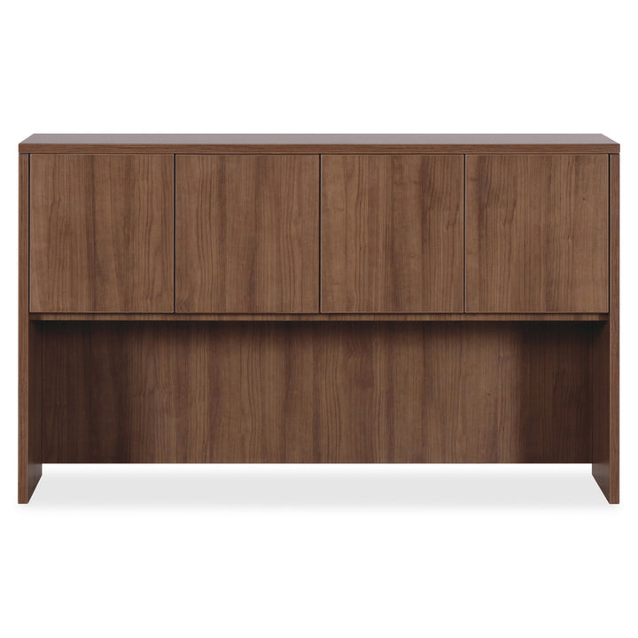 Image of Lorell Hutch Doors, 60"x15"x36", Walnut