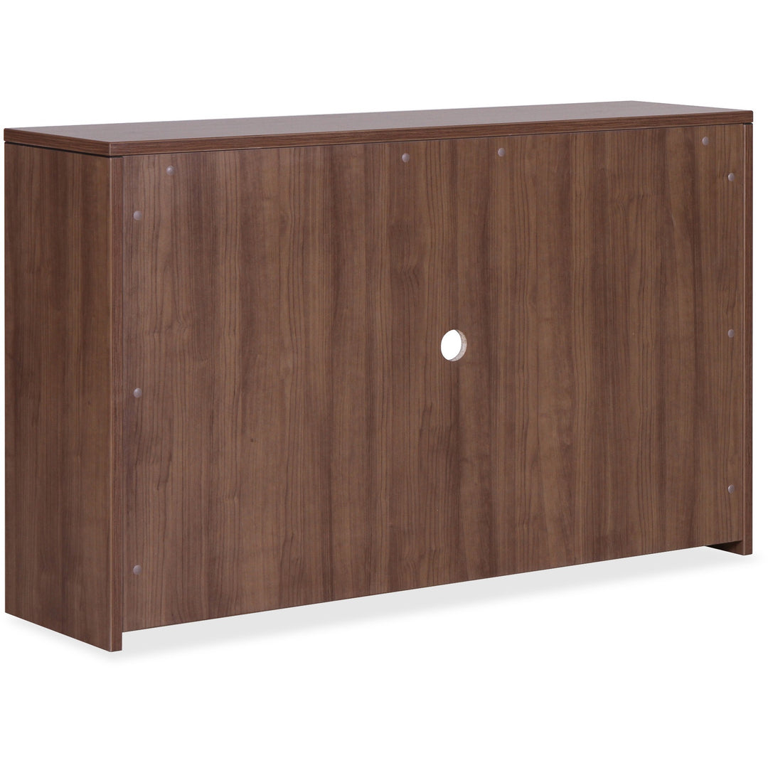 Image of Lorell Hutch Doors, 60"x15"x36", Walnut