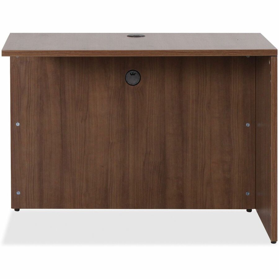 Image of Lorell Return, Rectangular, 42"x24"x29-1/2", Walnut